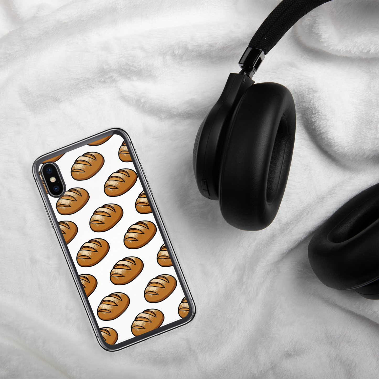 Floating Sourdough Loaves Pattern Clear Case for iPhone® Bags & Accessories > Phone Cases ZomaModa