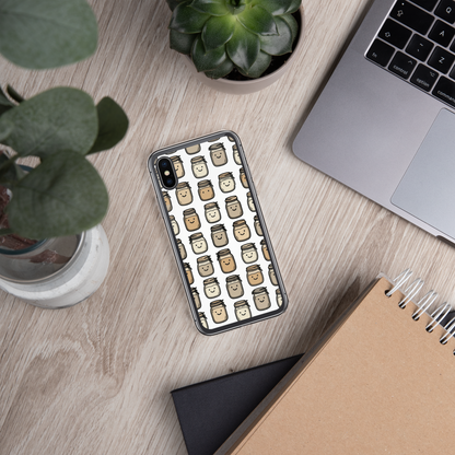 Cute Sourdough Starter Jars Clear Case for iPhone® Bags & Accessories > Phone Cases ZomaModa
