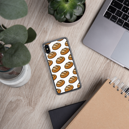 Floating Sourdough Loaves Pattern Clear Case for iPhone® Bags & Accessories > Phone Cases ZomaModa
