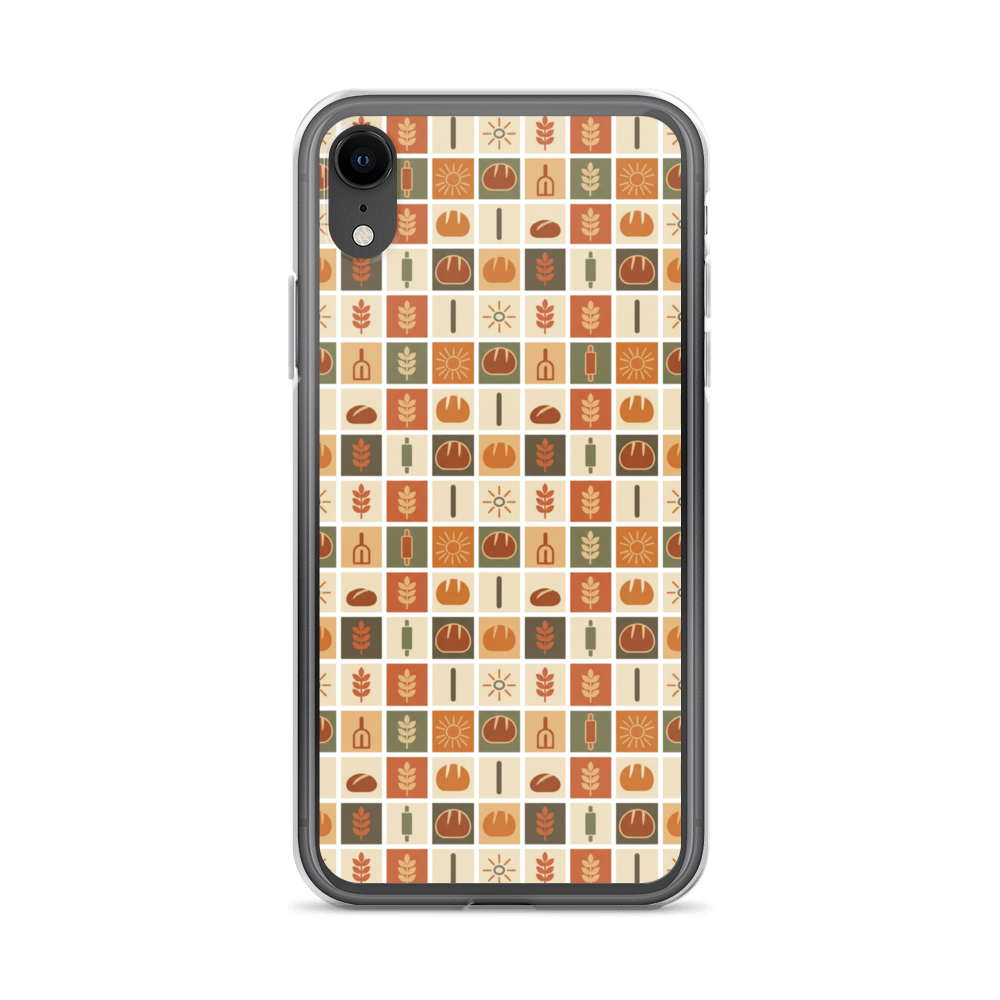 Retro Bread Stamp Clear Case for iPhone® iPhone XR Bags & Accessories > Phone Cases ZomaModa