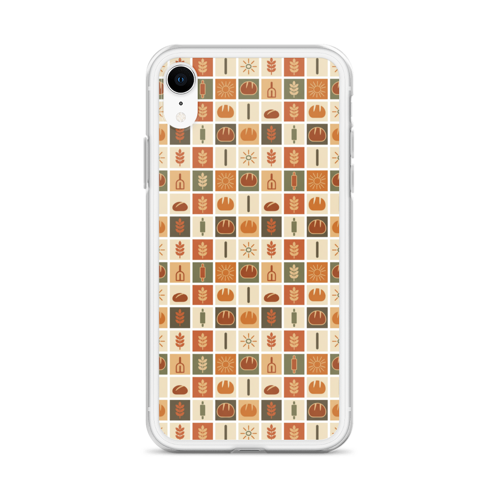 Retro Bread Stamp Clear Case for iPhone® Bags & Accessories > Phone Cases ZomaModa
