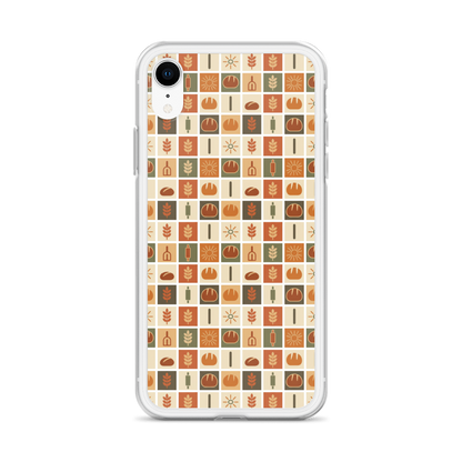 Retro Bread Stamp Clear Case for iPhone® Bags & Accessories > Phone Cases ZomaModa