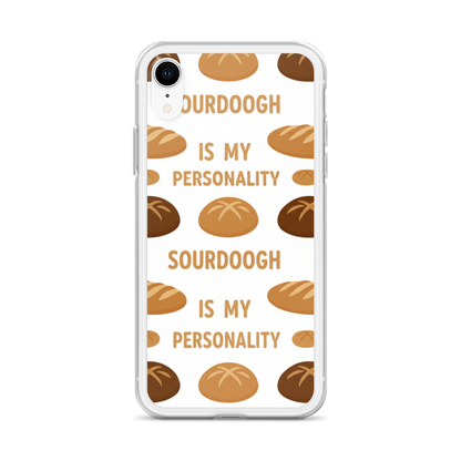 Sourdough Is My Personality Clear Case for iPhone® Bags & Accessories > Phone Cases ZomaModa