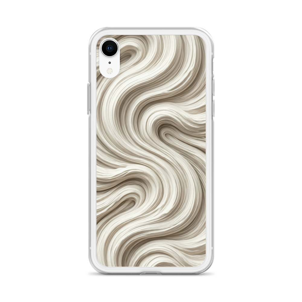 Minimal Flour Swirl Baking Clear Case for iPhone® Bags & Accessories > Phone Cases ZomaModa