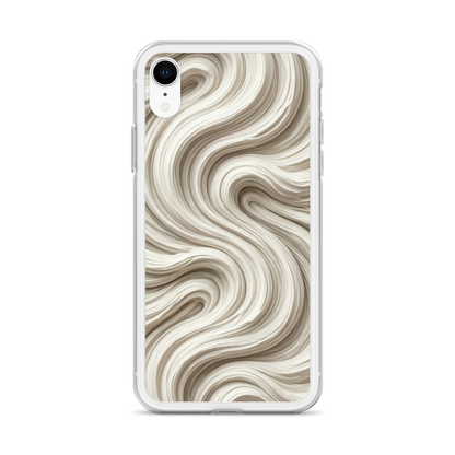 Minimal Flour Swirl Baking Clear Case for iPhone® Bags & Accessories > Phone Cases ZomaModa