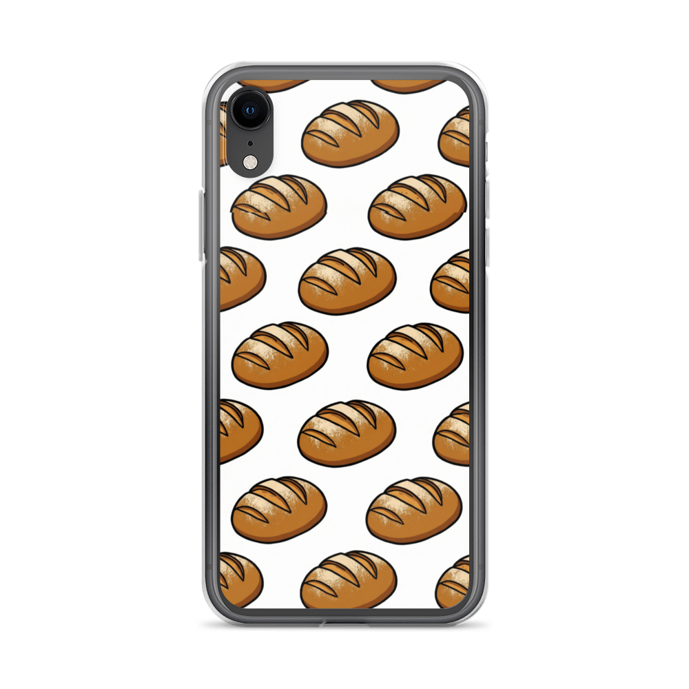 Floating Sourdough Loaves Pattern Clear Case for iPhone® iPhone XR Bags & Accessories > Phone Cases ZomaModa