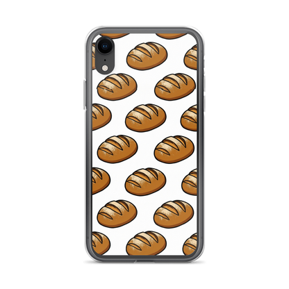 Floating Sourdough Loaves Pattern Clear Case for iPhone® iPhone XR Bags & Accessories > Phone Cases ZomaModa
