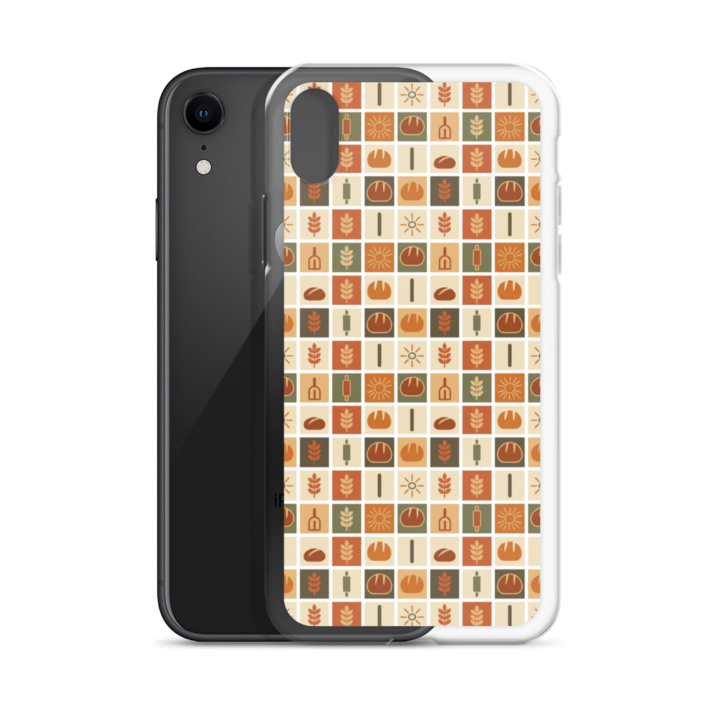 Retro Bread Stamp Clear Case for iPhone® Bags & Accessories > Phone Cases ZomaModa
