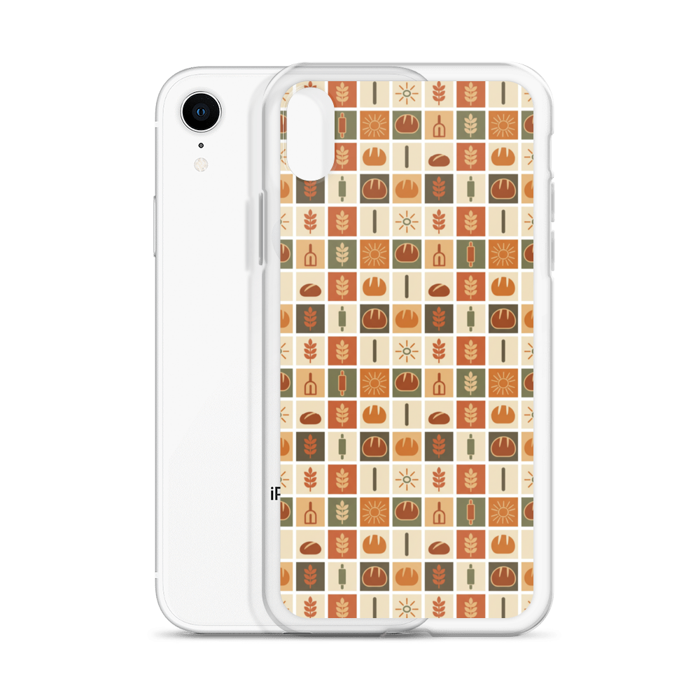 Retro Bread Stamp Clear Case for iPhone® Bags & Accessories > Phone Cases ZomaModa