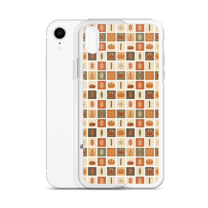 Retro Bread Stamp Clear Case for iPhone® Bags & Accessories > Phone Cases ZomaModa