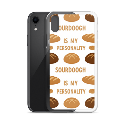 Sourdough Is My Personality Clear Case for iPhone® Bags & Accessories > Phone Cases ZomaModa