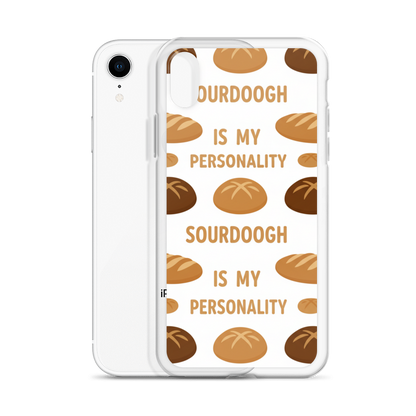 Sourdough Is My Personality Clear Case for iPhone® Bags & Accessories > Phone Cases ZomaModa