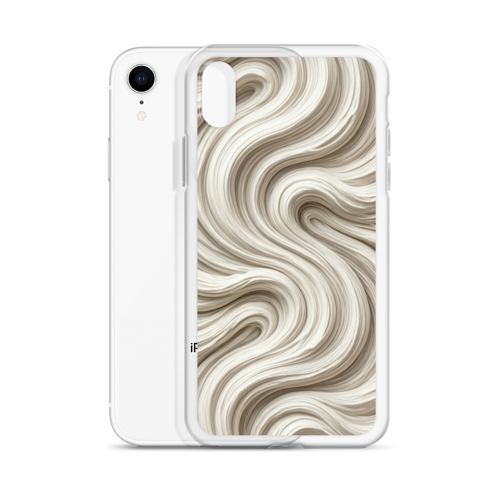 Minimal Flour Swirl Baking Clear Case for iPhone® Bags & Accessories > Phone Cases ZomaModa