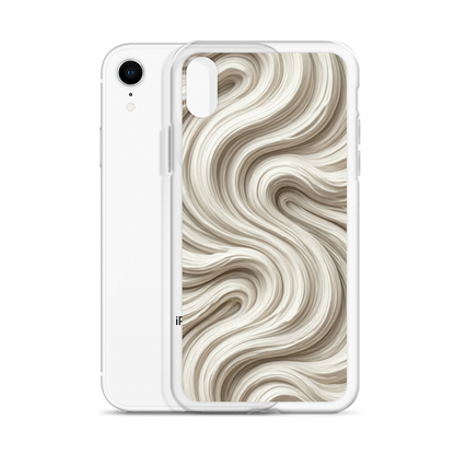 Minimal Flour Swirl Baking Clear Case for iPhone® Bags & Accessories > Phone Cases ZomaModa