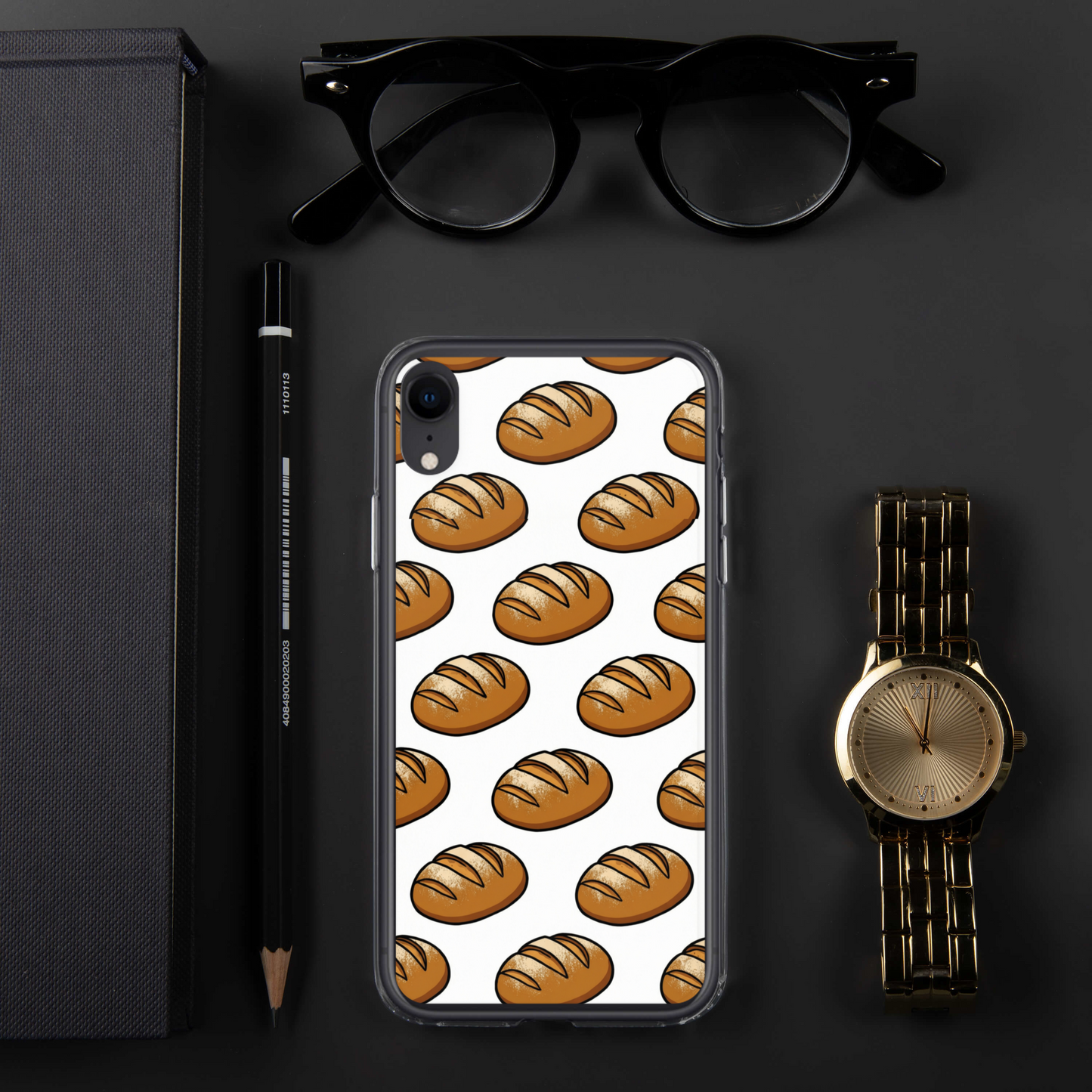Floating Sourdough Loaves Pattern Clear Case for iPhone® Bags & Accessories > Phone Cases ZomaModa