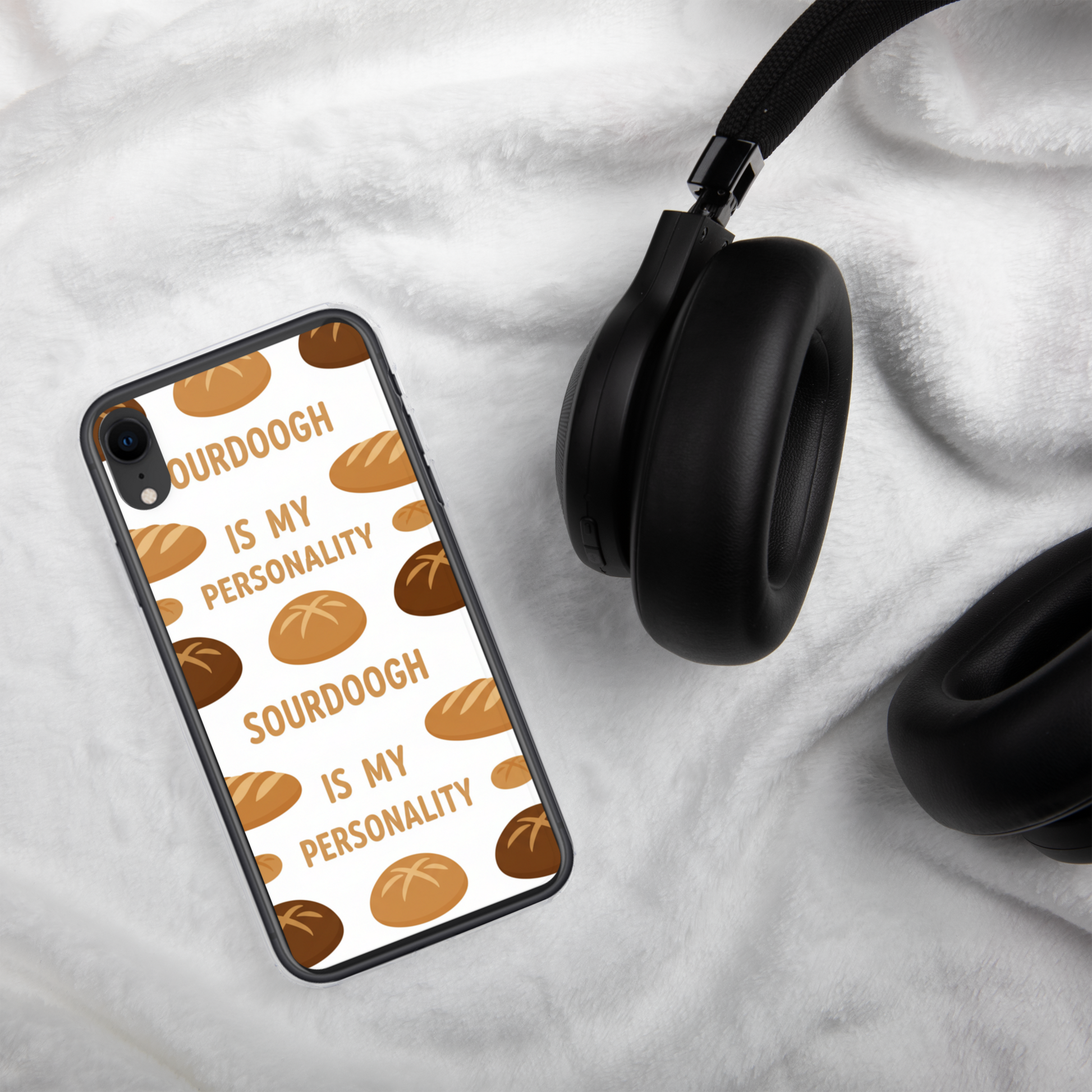 Sourdough Is My Personality Clear Case for iPhone® Bags & Accessories > Phone Cases ZomaModa