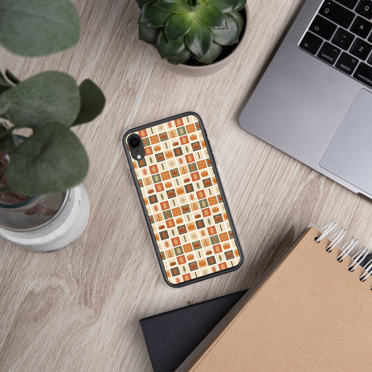 Retro Bread Stamp Clear Case for iPhone® Bags & Accessories > Phone Cases ZomaModa