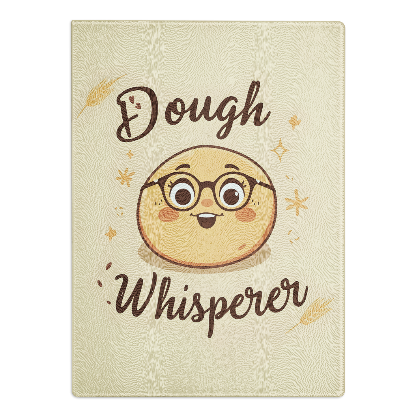 Dough Whisperer Glass Cutting Board Default Title Kitchen & Baking Gear > Cutting Boards ZomaModa