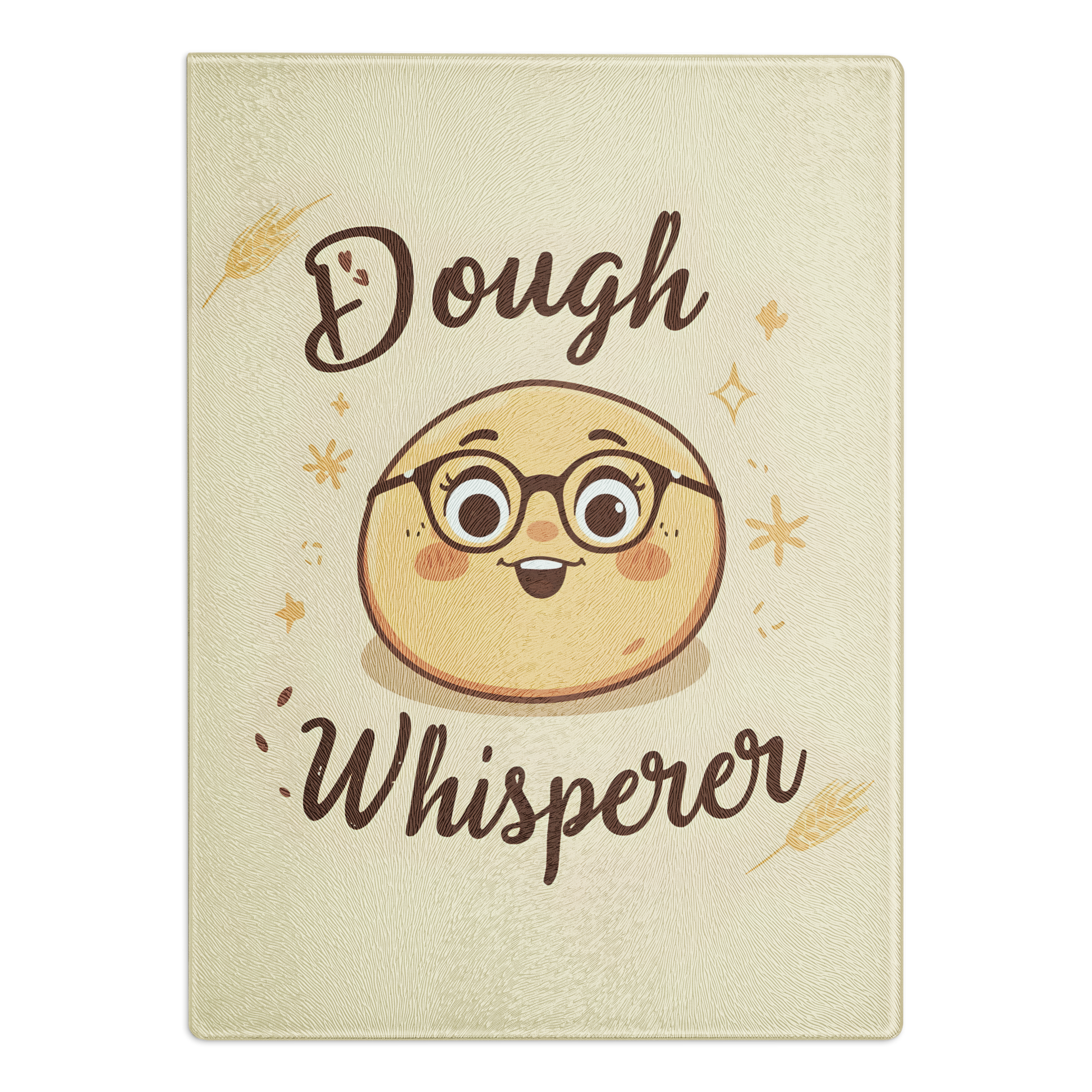 Dough Whisperer Glass Cutting Board Default Title Kitchen & Baking Gear > Cutting Boards ZomaModa