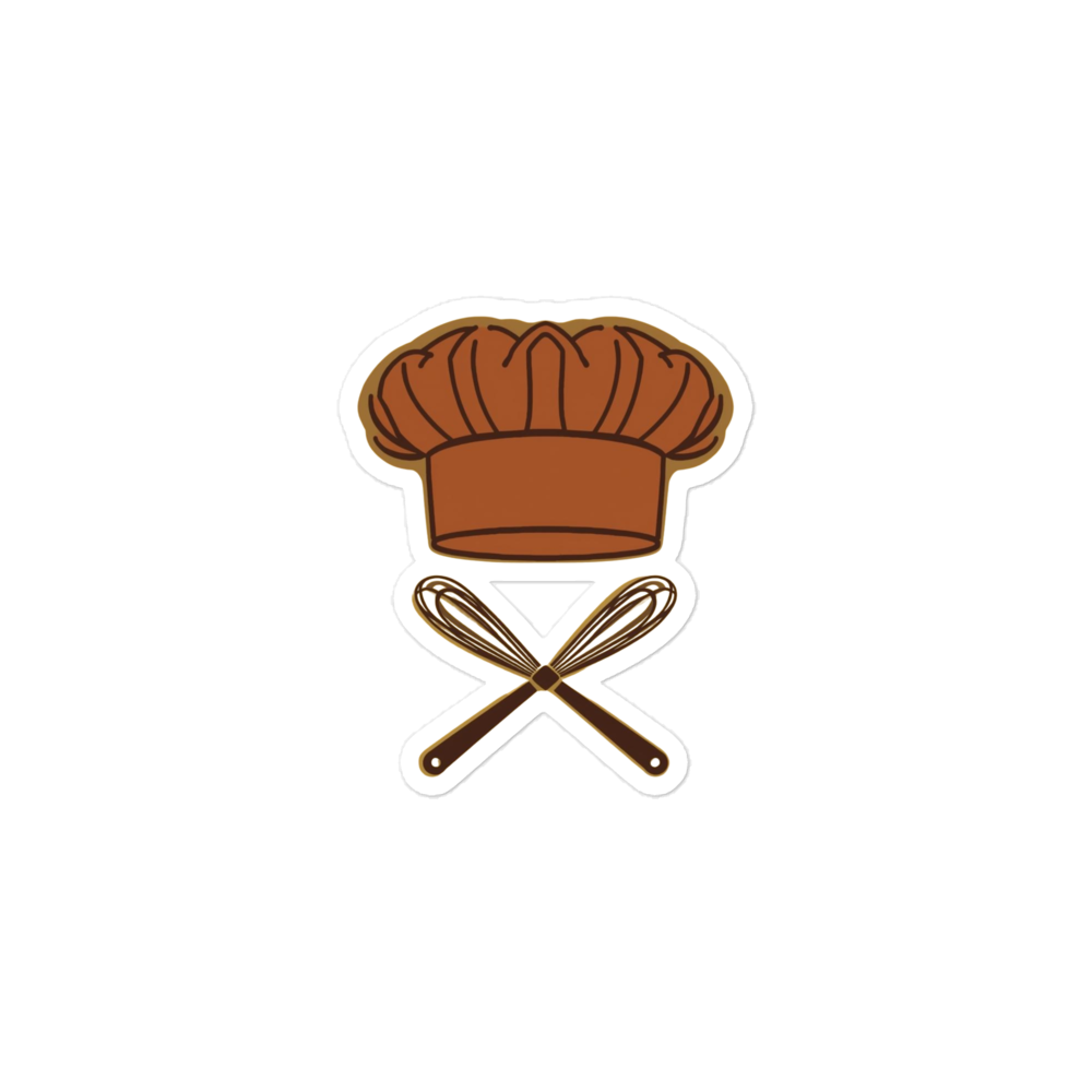 Crust Goals Slice Sticker (Funny Baking Text Graphic) 3″×3″ Stationery & Gifts > Stickers ZomaModa
