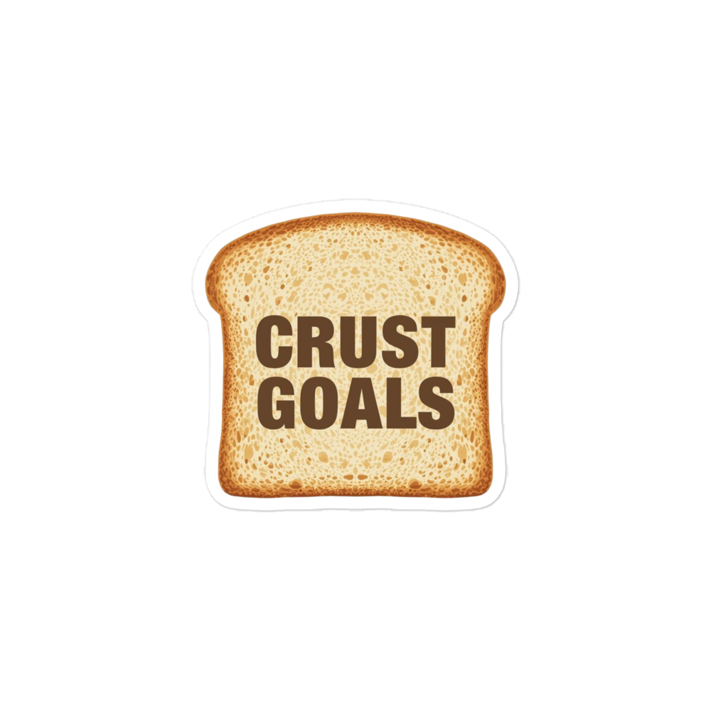 Flour Swirl Minimal Sticker (Baker Aesthetic Sticker) 3″×3″ Stationery & Gifts > Stickers ZomaModa