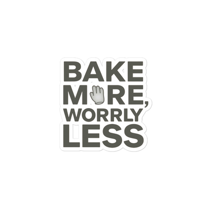 Feed the Starter Typography Sticker (Funny Baking Quote) 3″×3″ Stationery & Gifts > Stickers ZomaModa