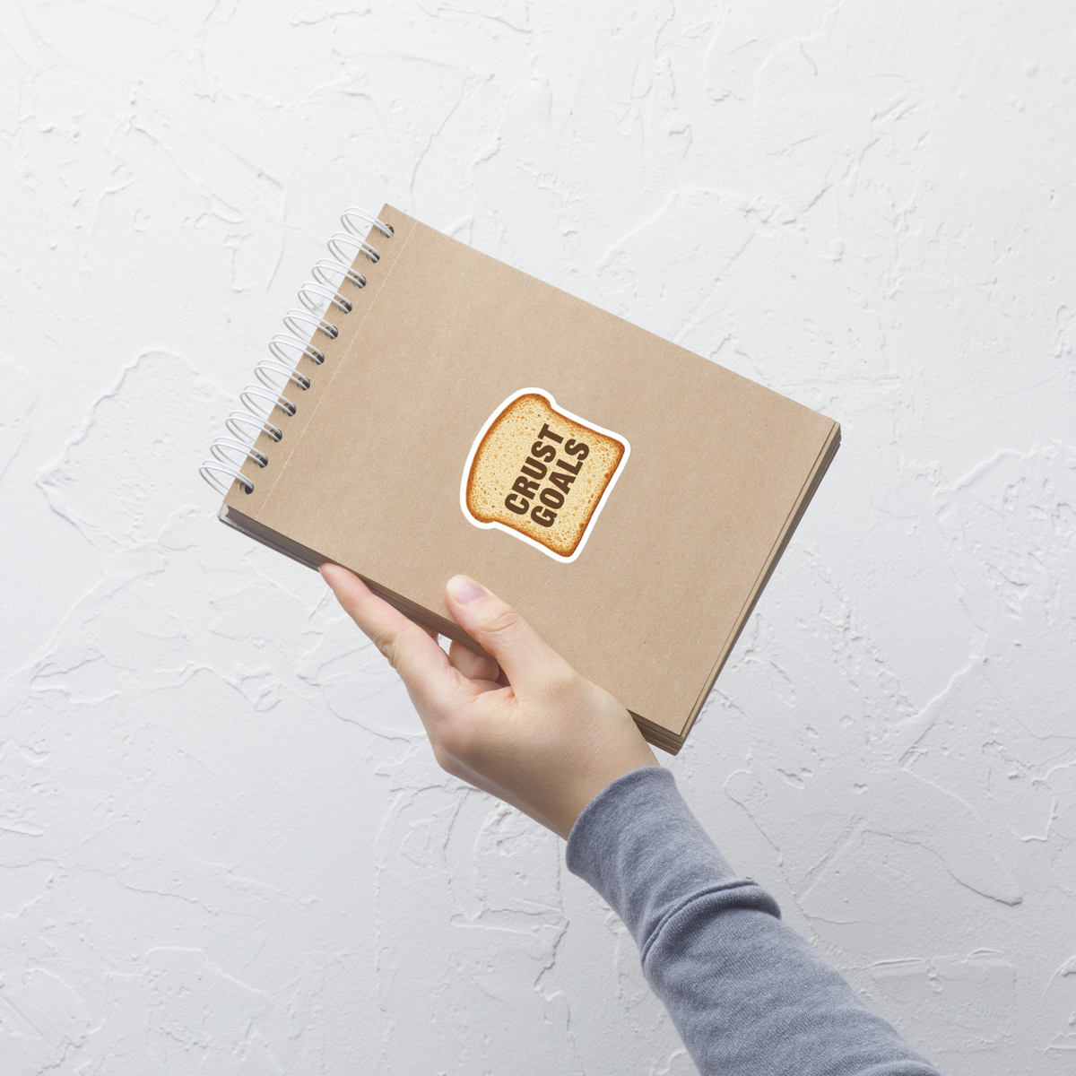 Flour Swirl Minimal Sticker (Baker Aesthetic Sticker) Stationery & Gifts > Stickers ZomaModa