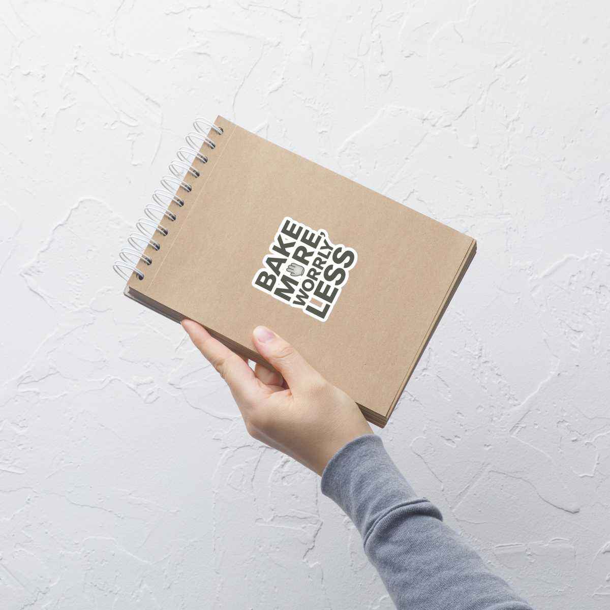 Feed the Starter Typography Sticker (Funny Baking Quote) Stationery & Gifts > Stickers ZomaModa