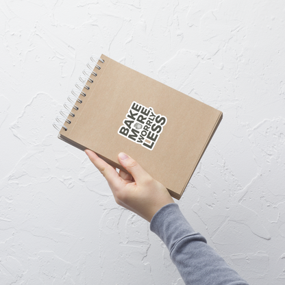 Feed the Starter Typography Sticker (Funny Baking Quote) Stationery & Gifts > Stickers ZomaModa