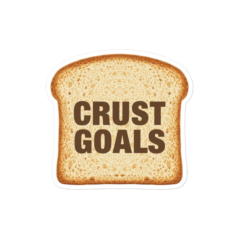 Flour Swirl Minimal Sticker (Baker Aesthetic Sticker) 4″×4″ Stationery & Gifts > Stickers ZomaModa