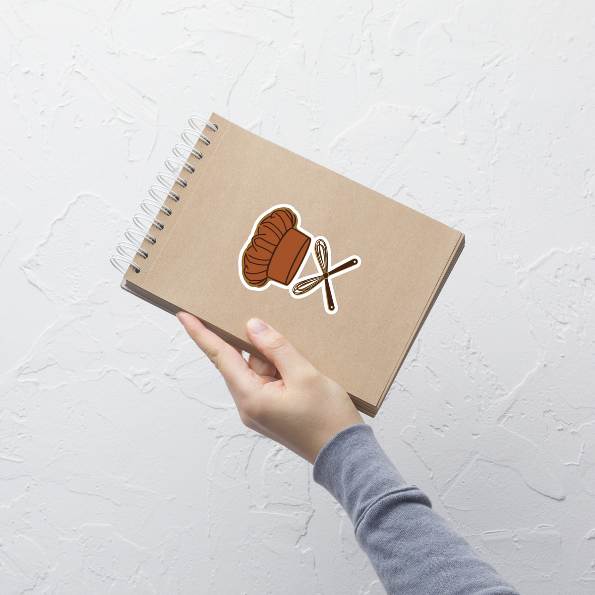 Crust Goals Slice Sticker (Funny Baking Text Graphic) Stationery & Gifts > Stickers ZomaModa