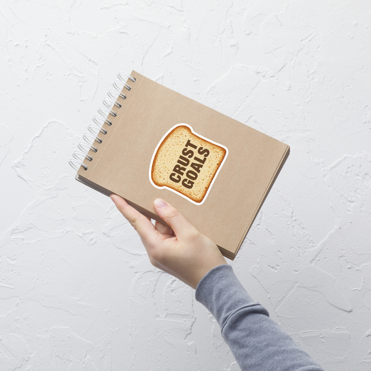 Flour Swirl Minimal Sticker (Baker Aesthetic Sticker) Stationery & Gifts > Stickers ZomaModa