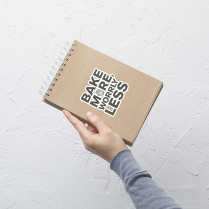Feed the Starter Typography Sticker (Funny Baking Quote) Stationery & Gifts > Stickers ZomaModa