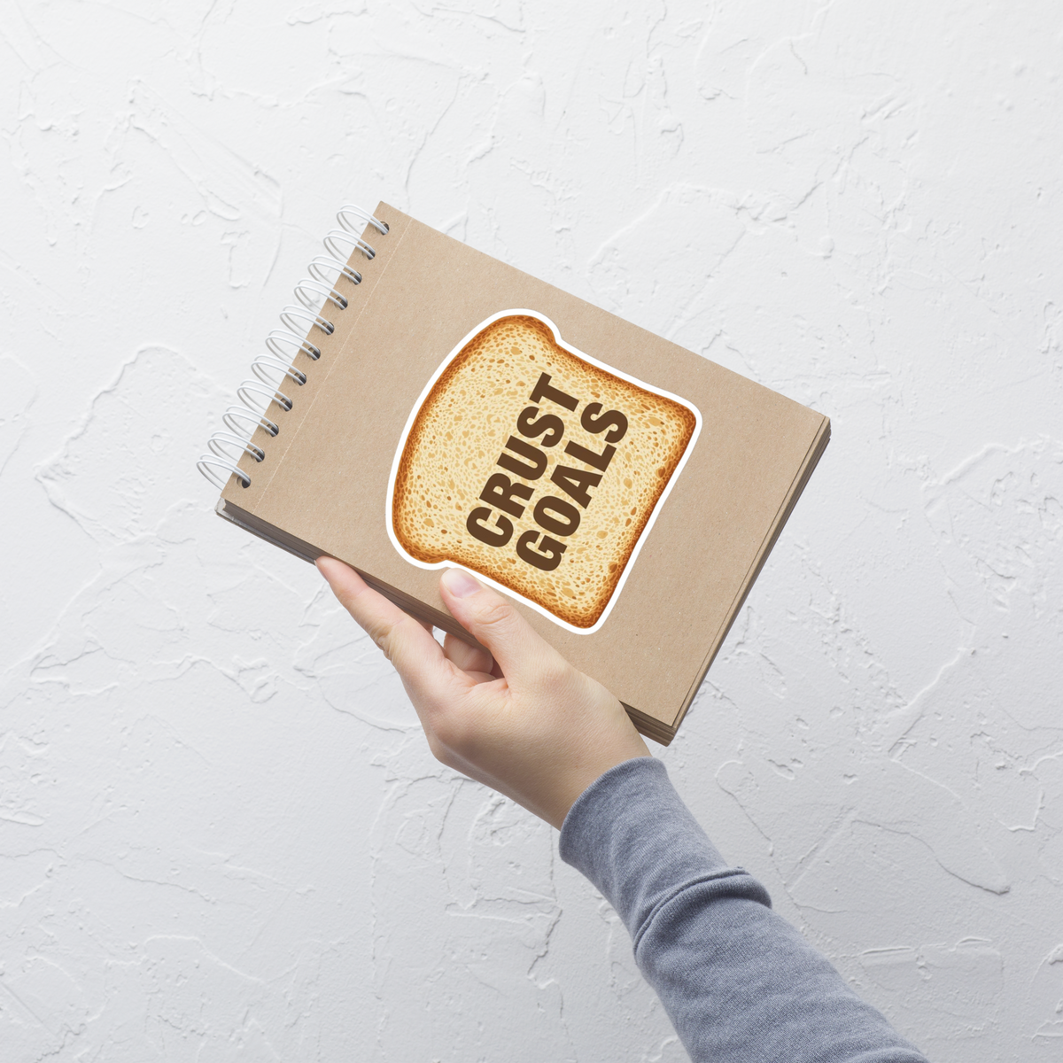Flour Swirl Minimal Sticker (Baker Aesthetic Sticker) Stationery & Gifts > Stickers ZomaModa