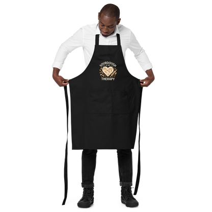 Sourdough Is My Therapy | Cozy Baker Apron Kitchen & Baking Gear > Aprons ZomaModa