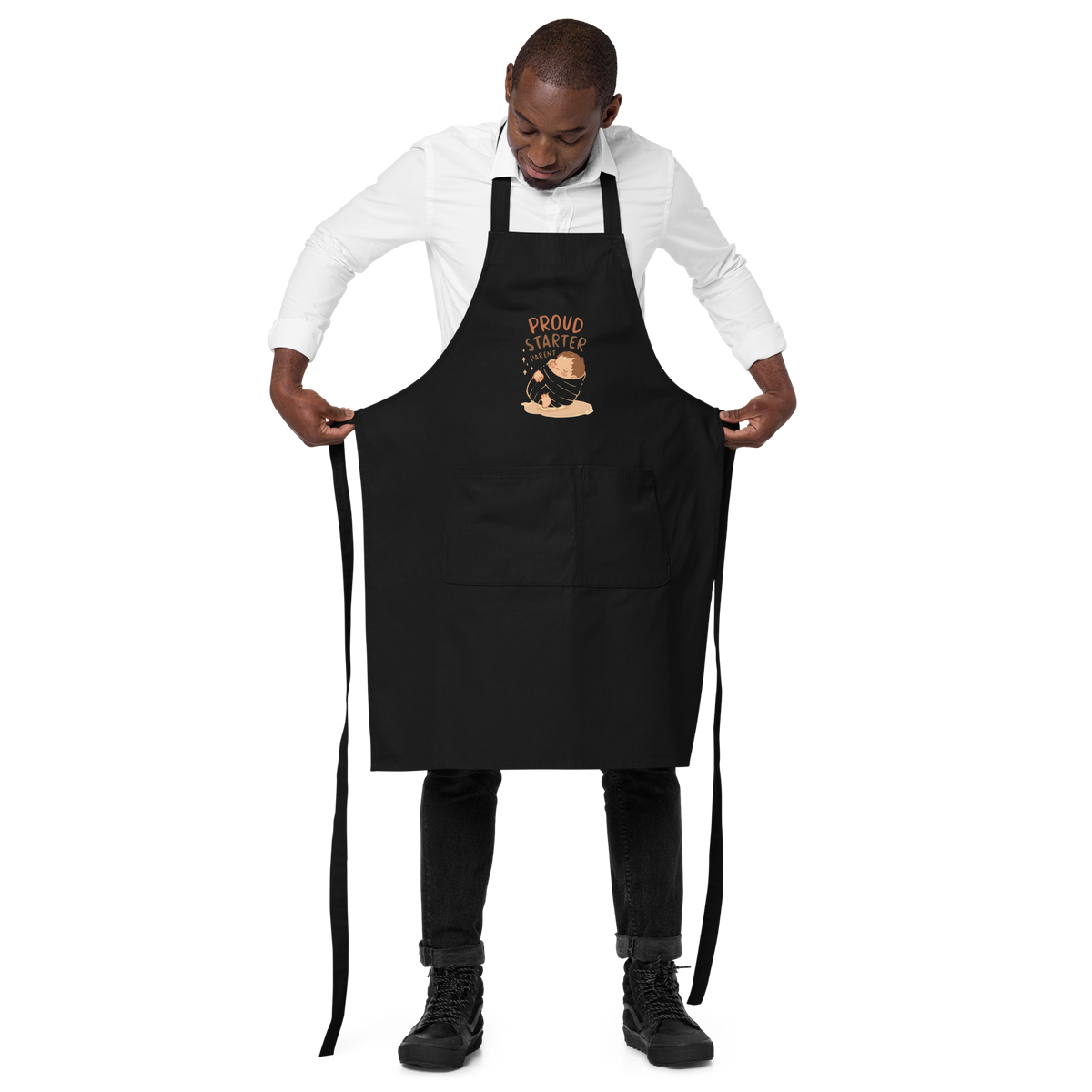 Proud Starter Parent | Emotional Baker Apron Kitchen & Baking Gear > Aprons ZomaModa