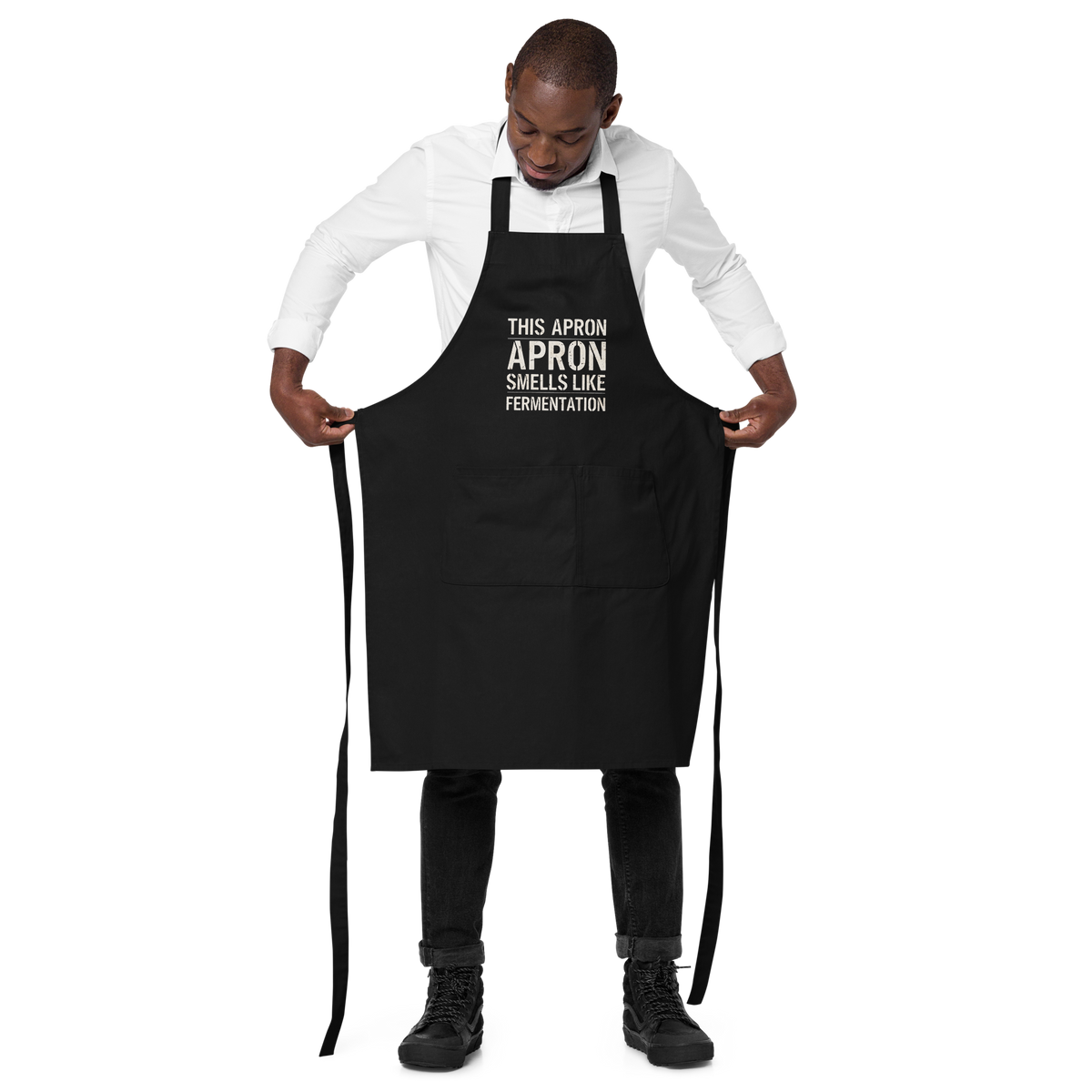 This Apron Smells Like Fermentation | Funny Baking Apron Kitchen & Baking Gear > Aprons ZomaModa