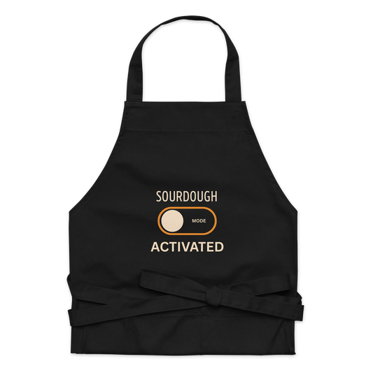 Sourdough Mode Activated | Tech Baker Apron Black Kitchen & Baking Gear > Aprons ZomaModa