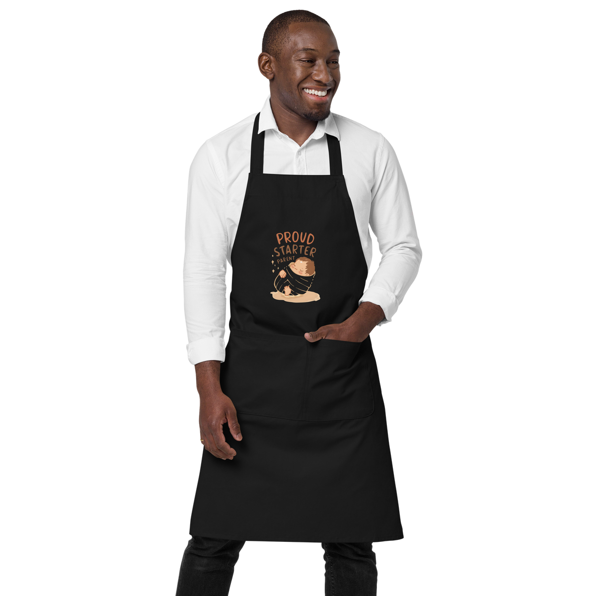 Proud Starter Parent | Emotional Baker Apron Kitchen & Baking Gear > Aprons ZomaModa