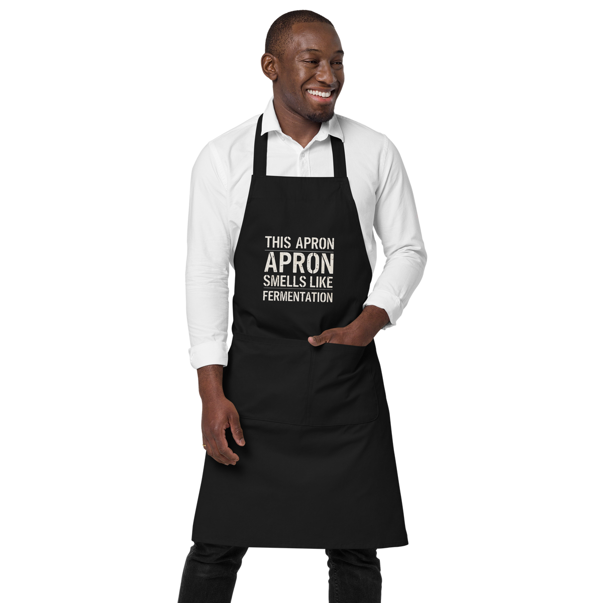 This Apron Smells Like Fermentation | Funny Baking Apron Kitchen & Baking Gear > Aprons ZomaModa