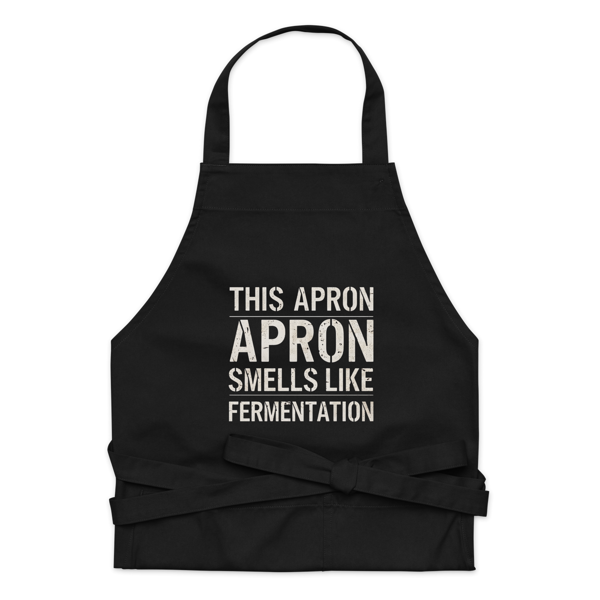 This Apron Smells Like Fermentation | Funny Baking Apron Black Kitchen & Baking Gear > Aprons ZomaModa