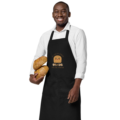 In Case of Stress, Feed The Starter | Comfort Baker Apron Kitchen & Baking Gear > Aprons ZomaModa
