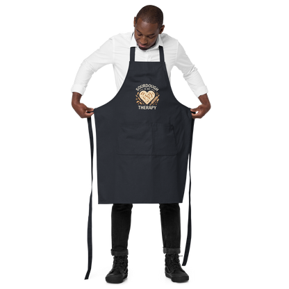 Sourdough Is My Therapy | Cozy Baker Apron Kitchen & Baking Gear > Aprons ZomaModa