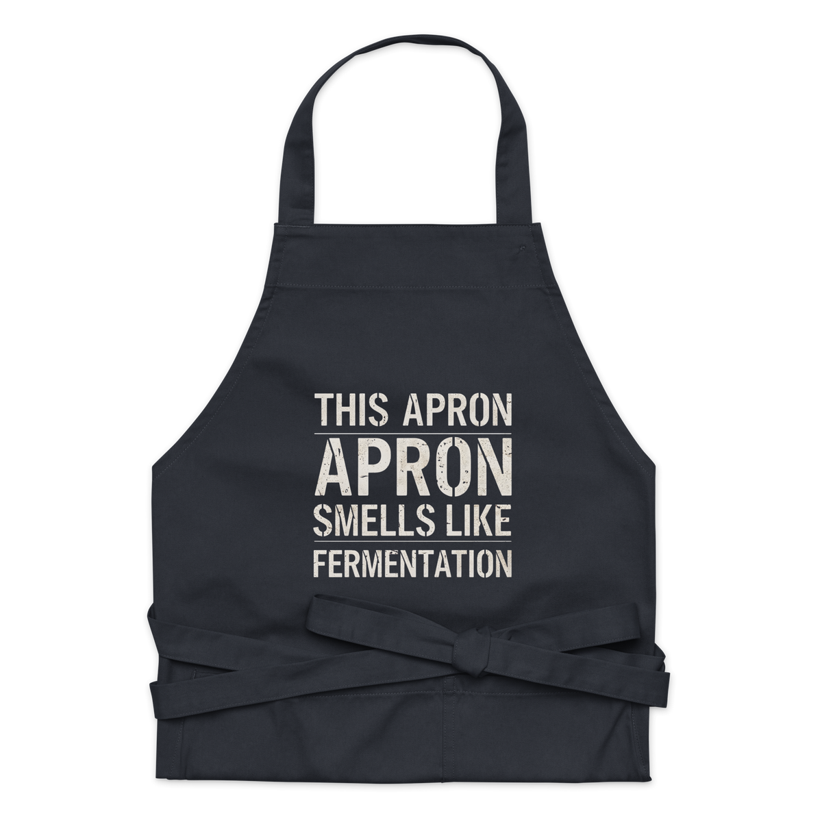 This Apron Smells Like Fermentation | Funny Baking Apron Navy Kitchen & Baking Gear > Aprons ZomaModa