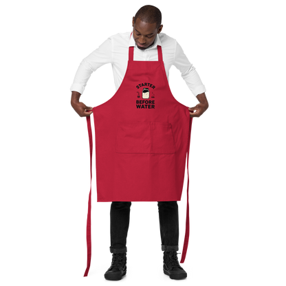 Starter Before Water | Baker’s Priority Apron Kitchen & Baking Gear > Aprons ZomaModa