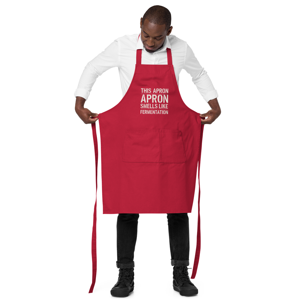 This Apron Smells Like Fermentation | Funny Baking Apron Kitchen & Baking Gear > Aprons ZomaModa