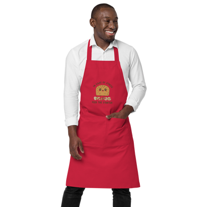 In Case of Stress, Feed The Starter | Comfort Baker Apron Kitchen & Baking Gear > Aprons ZomaModa