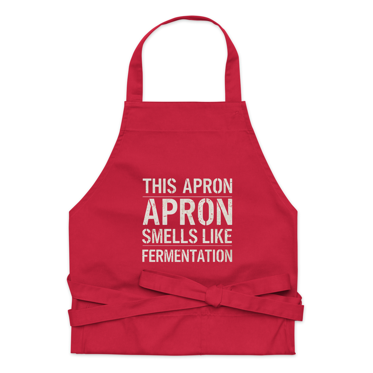 This Apron Smells Like Fermentation | Funny Baking Apron Red Kitchen & Baking Gear > Aprons ZomaModa
