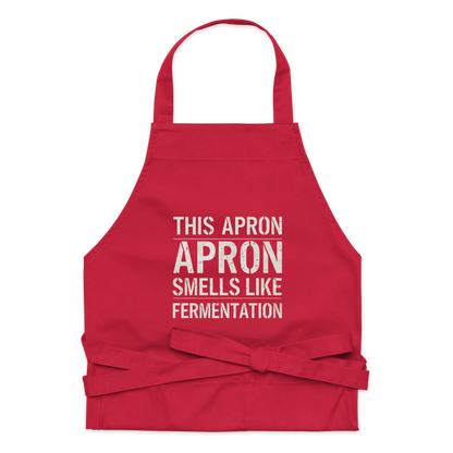 This Apron Smells Like Fermentation | Funny Baking Apron Red Kitchen & Baking Gear > Aprons ZomaModa