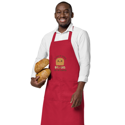 In Case of Stress, Feed The Starter | Comfort Baker Apron Kitchen & Baking Gear > Aprons ZomaModa
